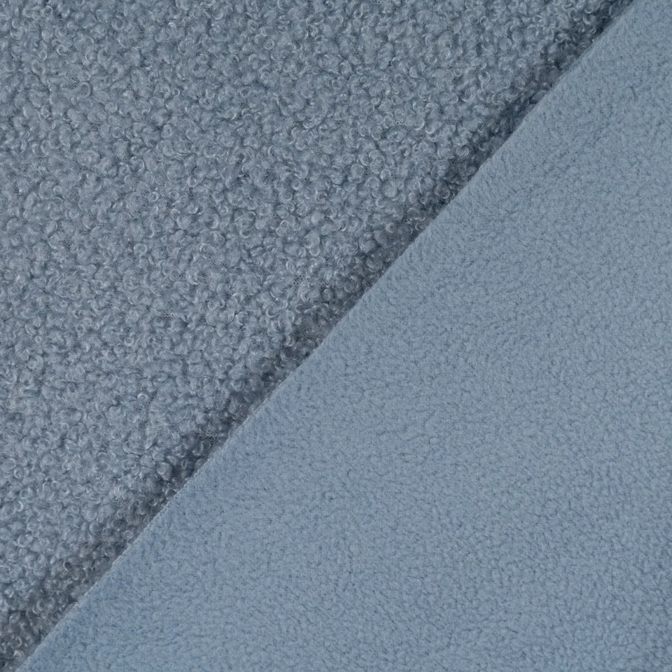 ikat-e-tissus-teddy-polaire-tissu-bleu-sherpa image 1