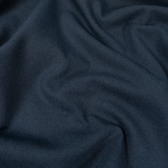 ikat-e-tissu-flanelle-viscose-marine-doux-au-m-tre image 1