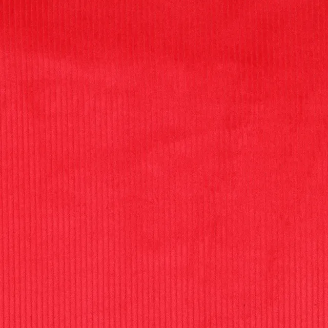 ikat-e-tissus-velours-grosses-c-tes-4w-rouge-uni image 1