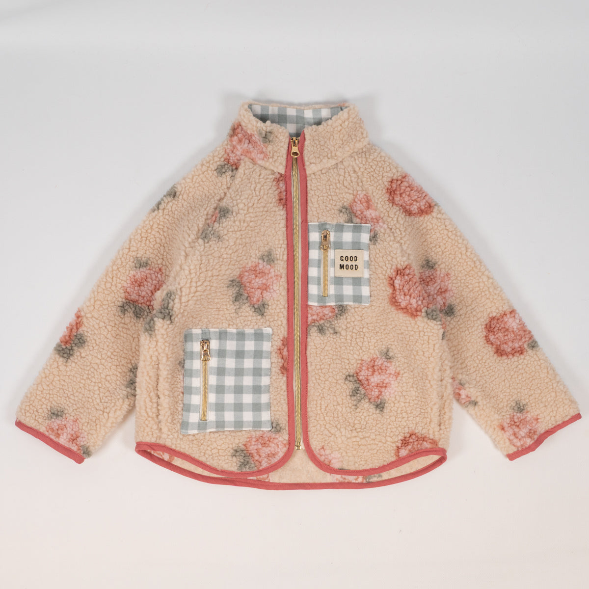 ikat-e-tissus-flanelle-vichy-blanc-vert-sauge-tissu-carreaux image 3