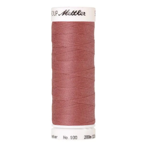 mettler-seralon-638-fil-coudre-200-m-rose-polyester image 1