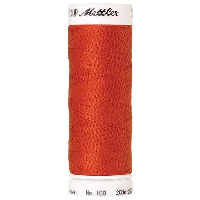 mettler-seralon-fil-coudre-200m-orange-450-polyester image 1