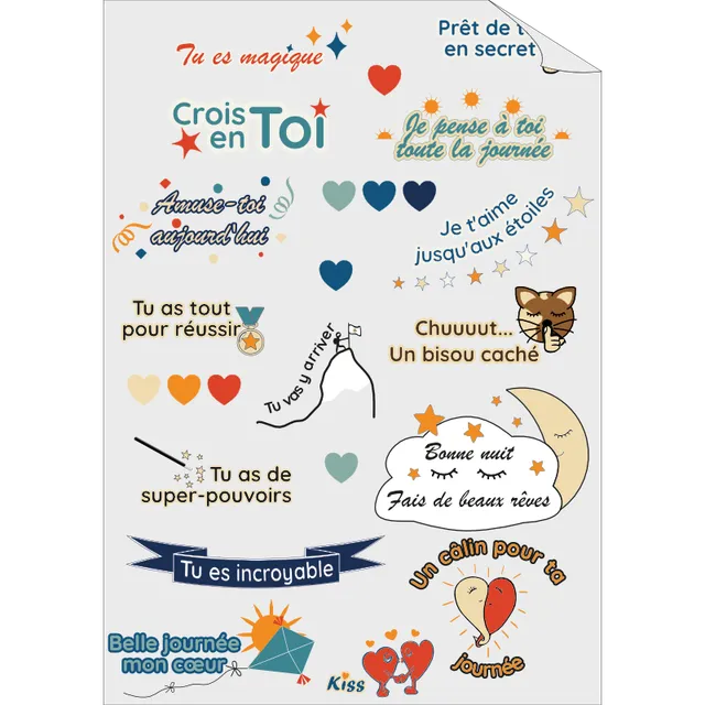 galoux-mots-doux-transfert-thermocollant-petit-mot-secret image 1