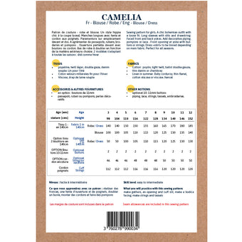 ikat-e-camelia-patron-blouse-robe-fille-pdf-3-12-ans image 2