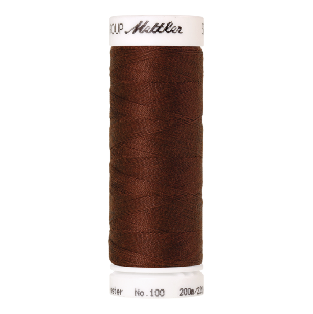 ikat-e-mercerie-fil-mettler-seralon-278-marron-200-m image 1