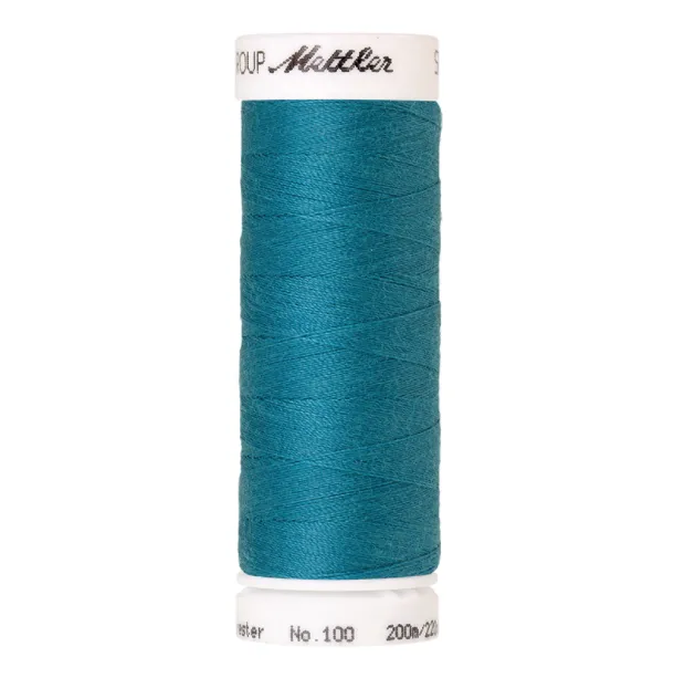 mettler-seralon-1394-fil-coudre-200-m-turquoise-polyester image 1