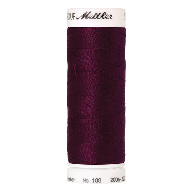 mettler-mercerie-fil-coudre-seralon-200-m-rouge-1067 image 1