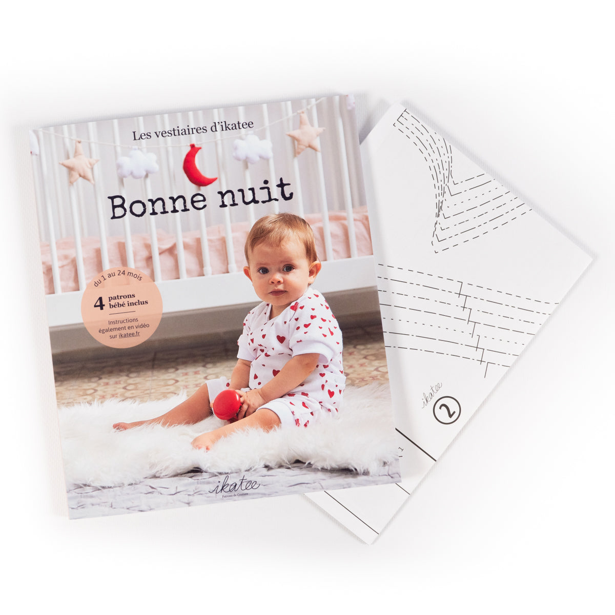 ikatee-bonne-nuit-livre-couture-b-b-pyjama-gigoteuse-1-24-mois image 1