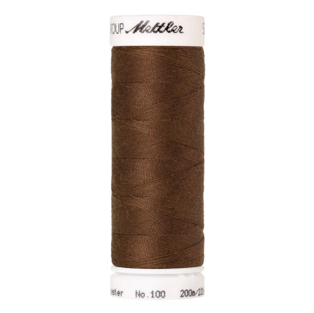 mettler-seralon-1223-fil-coudre-200-m-brun-polyester image 1