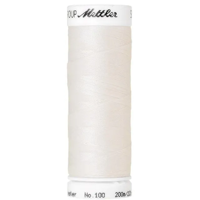 mettler-seralon-fil-coudre-200-m-cru-1000-polyester image 1