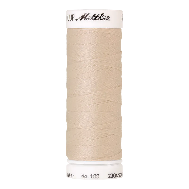mettler-seralon-fil-coudre-200m-3000-nude-poudre image 1