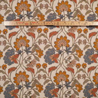 ikat-e-jaipur-tissu-viscose-beige-floral-opaque image 8