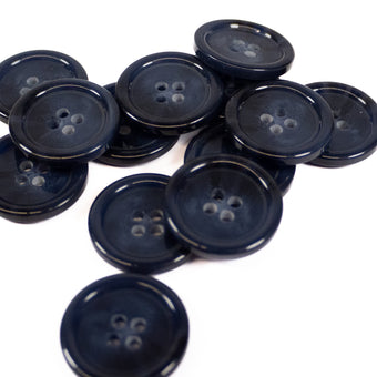 ikat-e-mercerie-bouton-caille-brillant-20-mm-bouton-orage image 2
