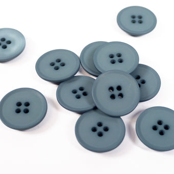 ikat-e-mercerie-bouton-mat-4-trous-20-mm-aqua image 2