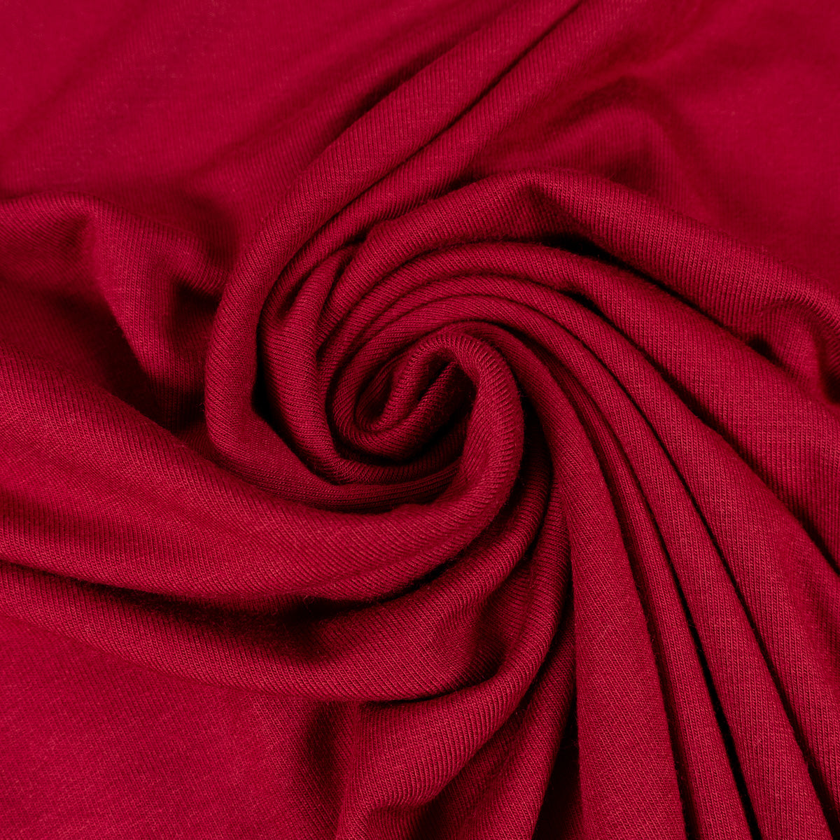 ikat-e-tissus-jersey-tencel-modal-rouge-fonc-uni image 2