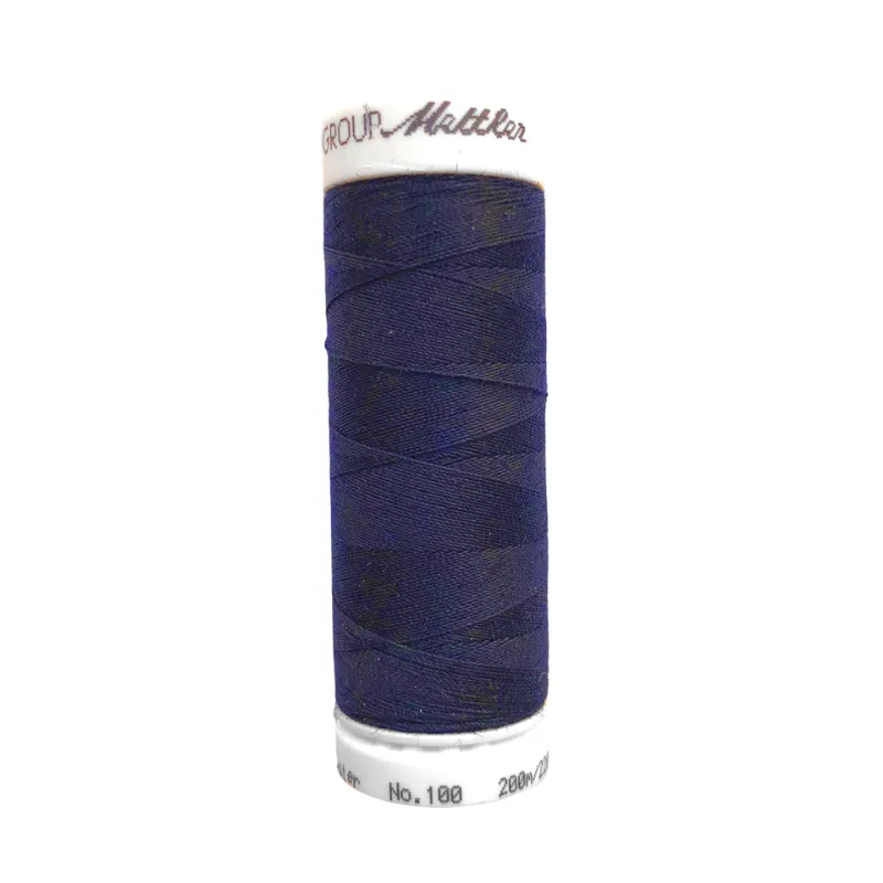 mettler-seralon-fil-coudre-200m-821-bleu-marine-fonc image 1