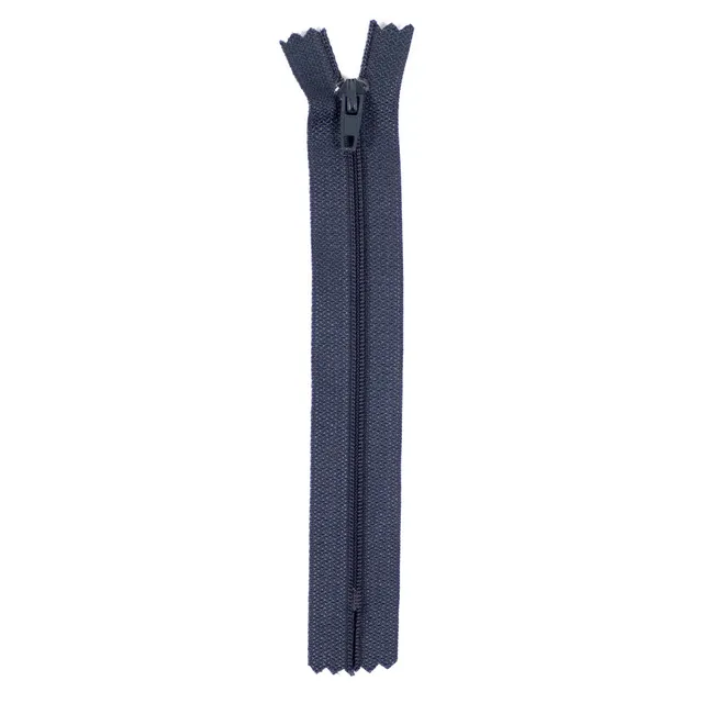 ikat-e-mercerie-fermeture-clair-nylon-bleu-marine-15-cm image 1