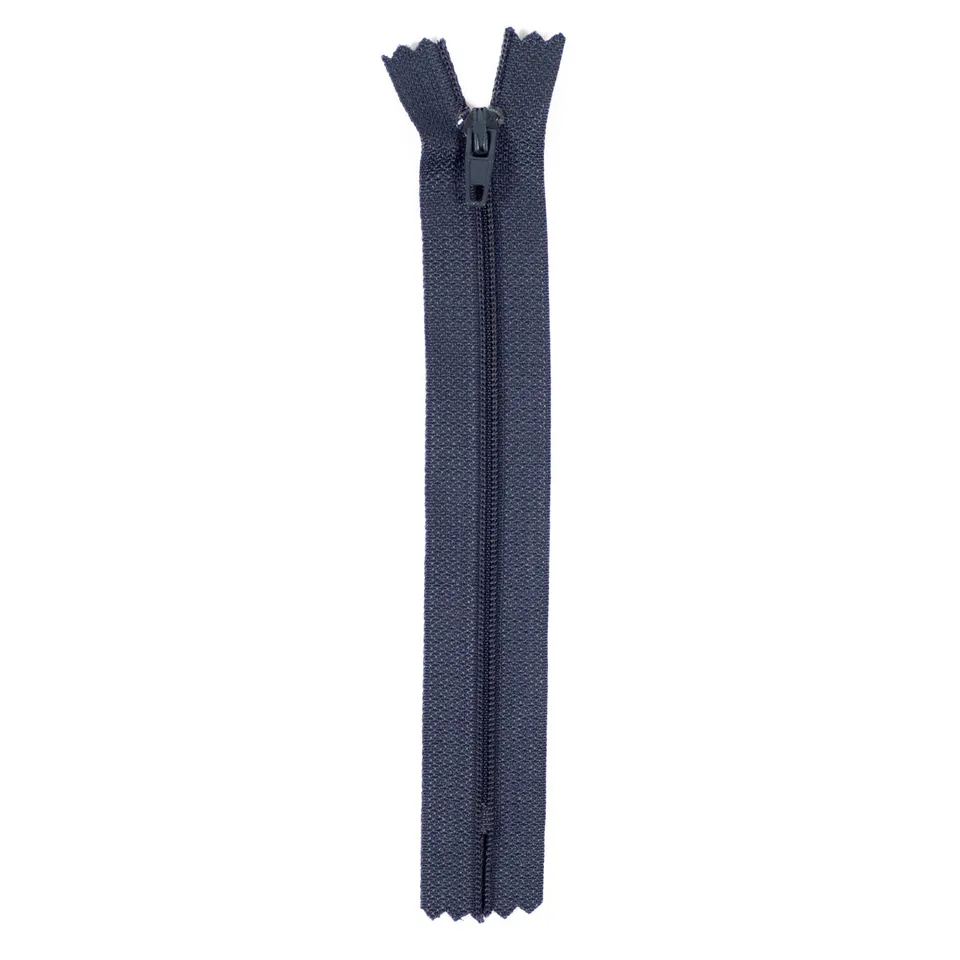 ikat-e-mercerie-fermeture-glissi-re-nylon-15cm-bleu-marine image 1