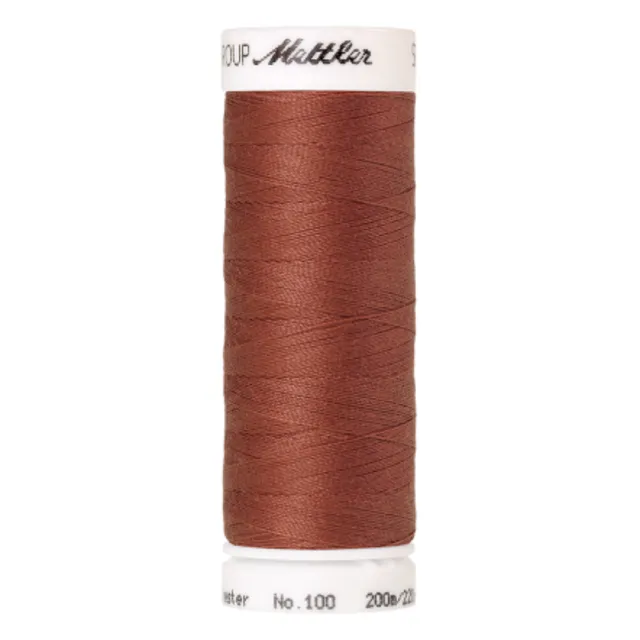 ikat-e-mercerie-fil-mettler-seralon-1055-noisette-200m image 1