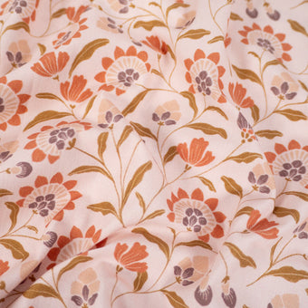 ikat-e-tissus-babylon-popeline-coton-cru-fleurs image 2