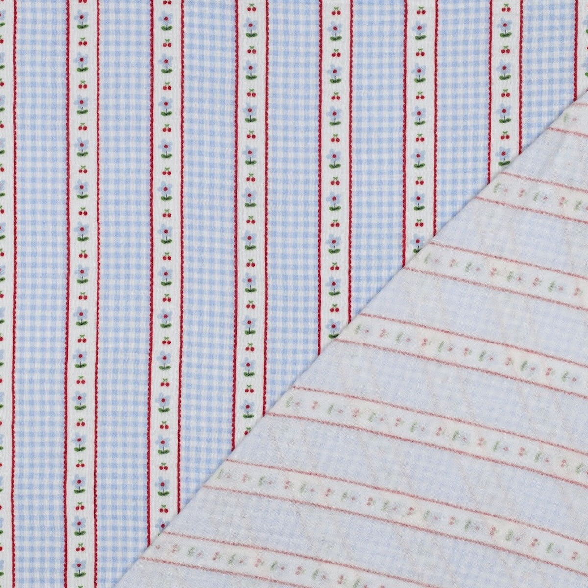 ikat-e-tissus-cottage-double-gaze-tissu-bleu-35-cm-coton image 4
