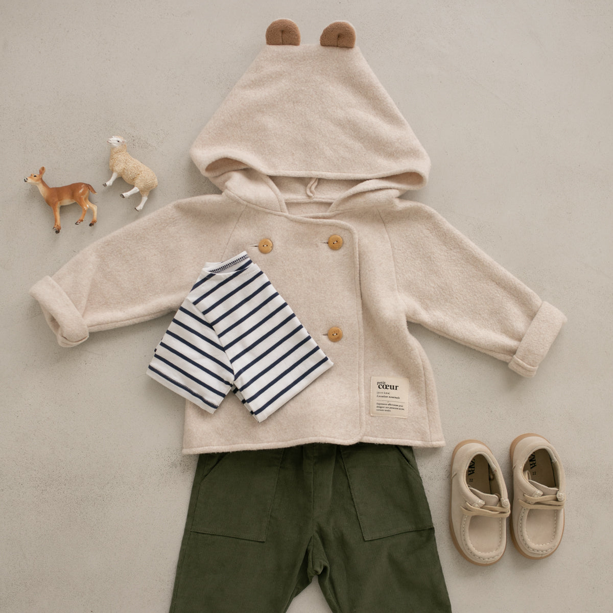 ikat-e-tissu-sweat-molleton-cru-coton-bio-320g-jogging image 1