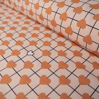 ikat-e-tissus-jersey-bio-arty-hearts-rose-coeurs image 3