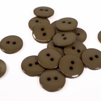 ikat-e-mercerie-bouton-brillant-2-trous-olive-10-12-15-mm image 3