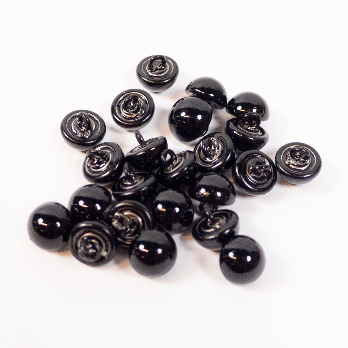 ikat-e-mercerie-bouton-tige-nacr-noir-9-mm image 1
