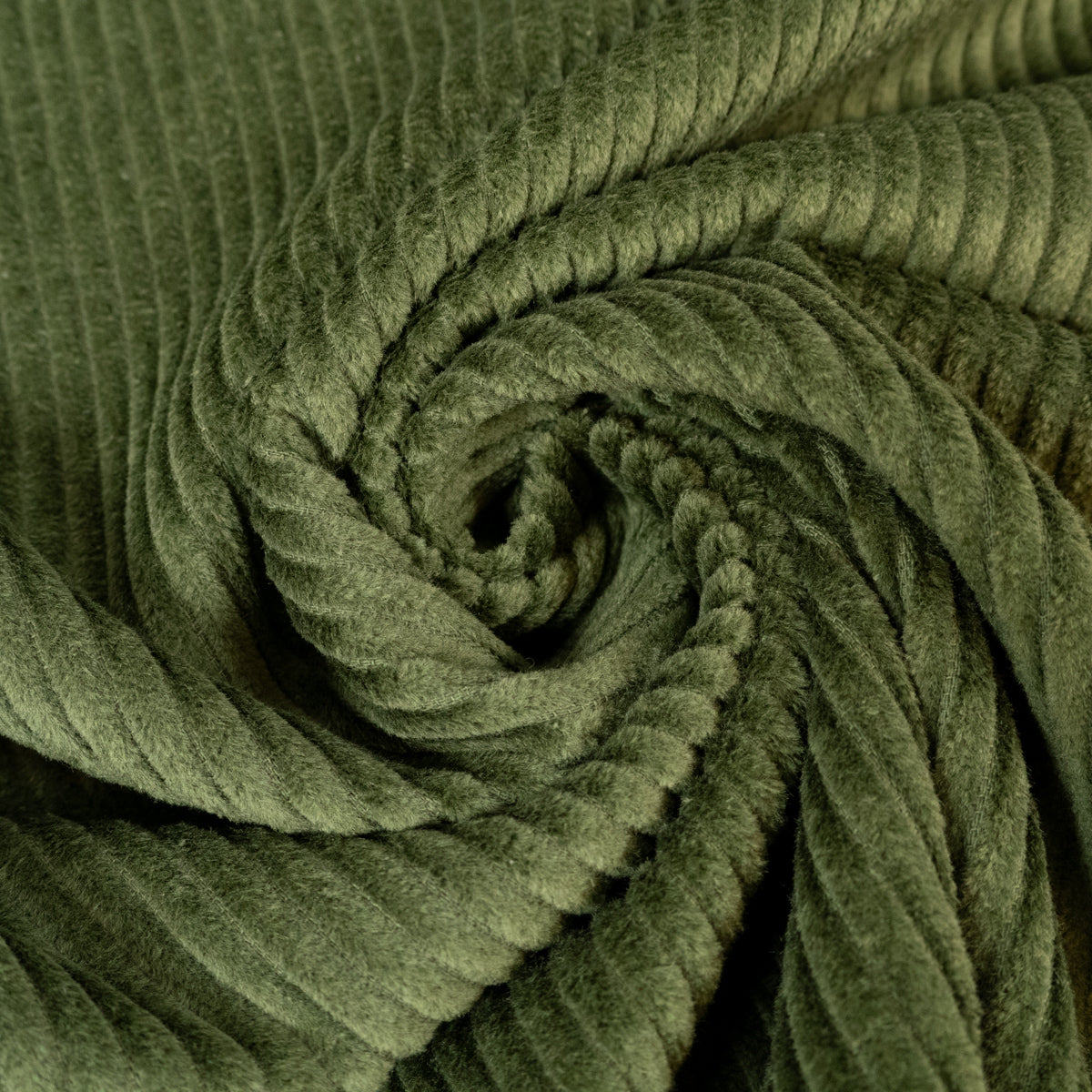 ikat-e-tissus-velours-grosses-c-tes-4w-vert-for-t image 1
