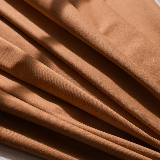 atelier-brunette-tissu-gabardine-coton-pecan-pie-brun image 6