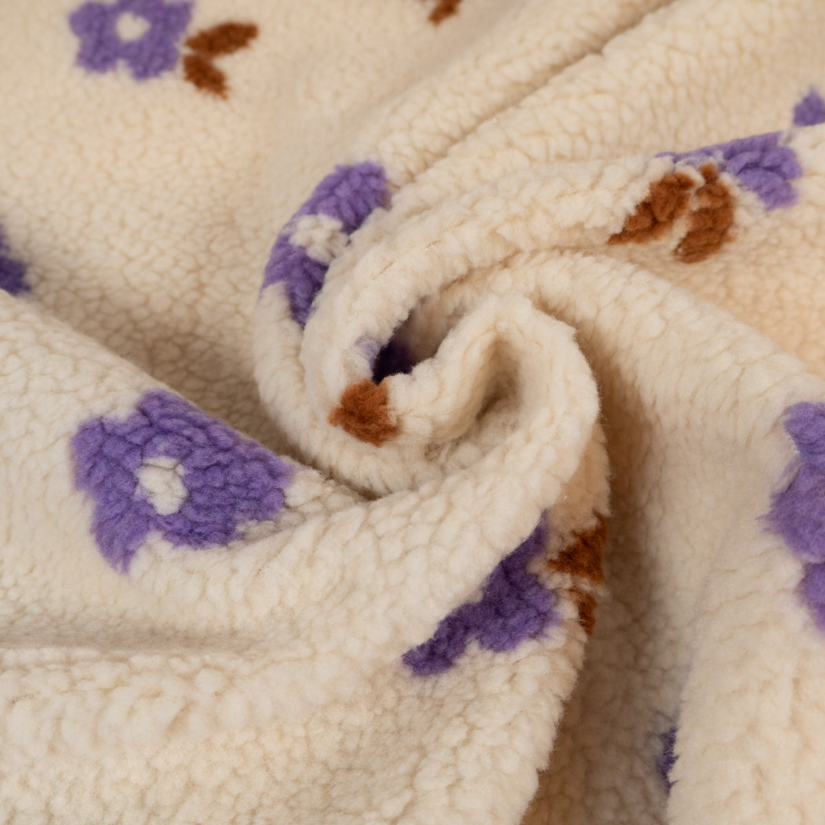 ikat-e-tissus-teddy-tissu-jacquard-fleurettes-cru image 3