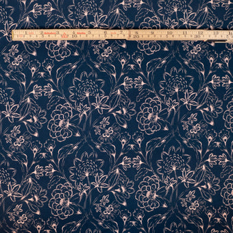 ikat-e-jaipur-ink-tissu-viscose-encre-fleurie image 6