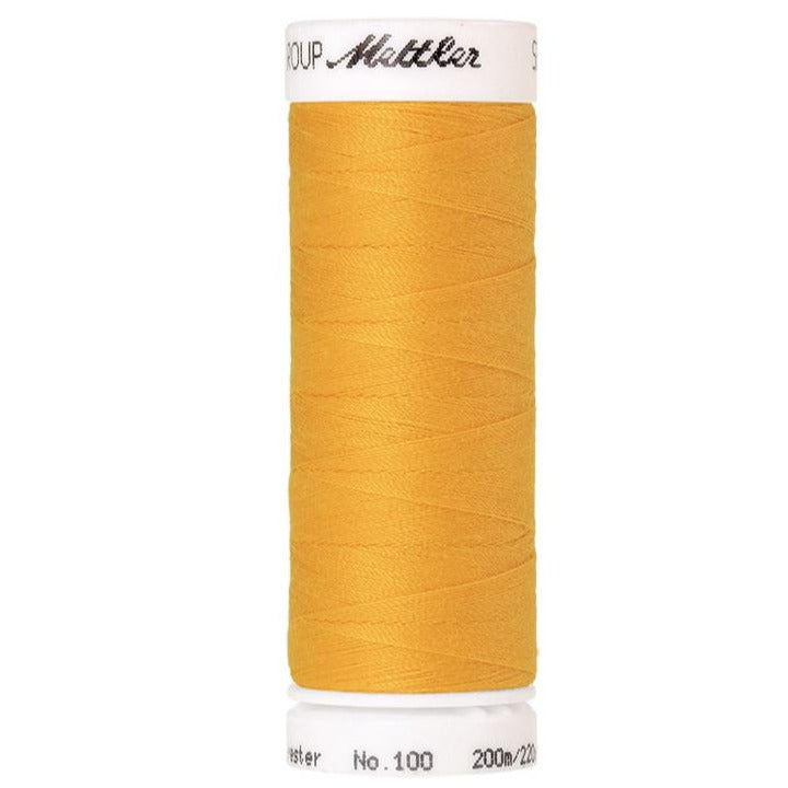 mettler-607-fil-coudre-jaune-bouton-d-or-200-m image 1