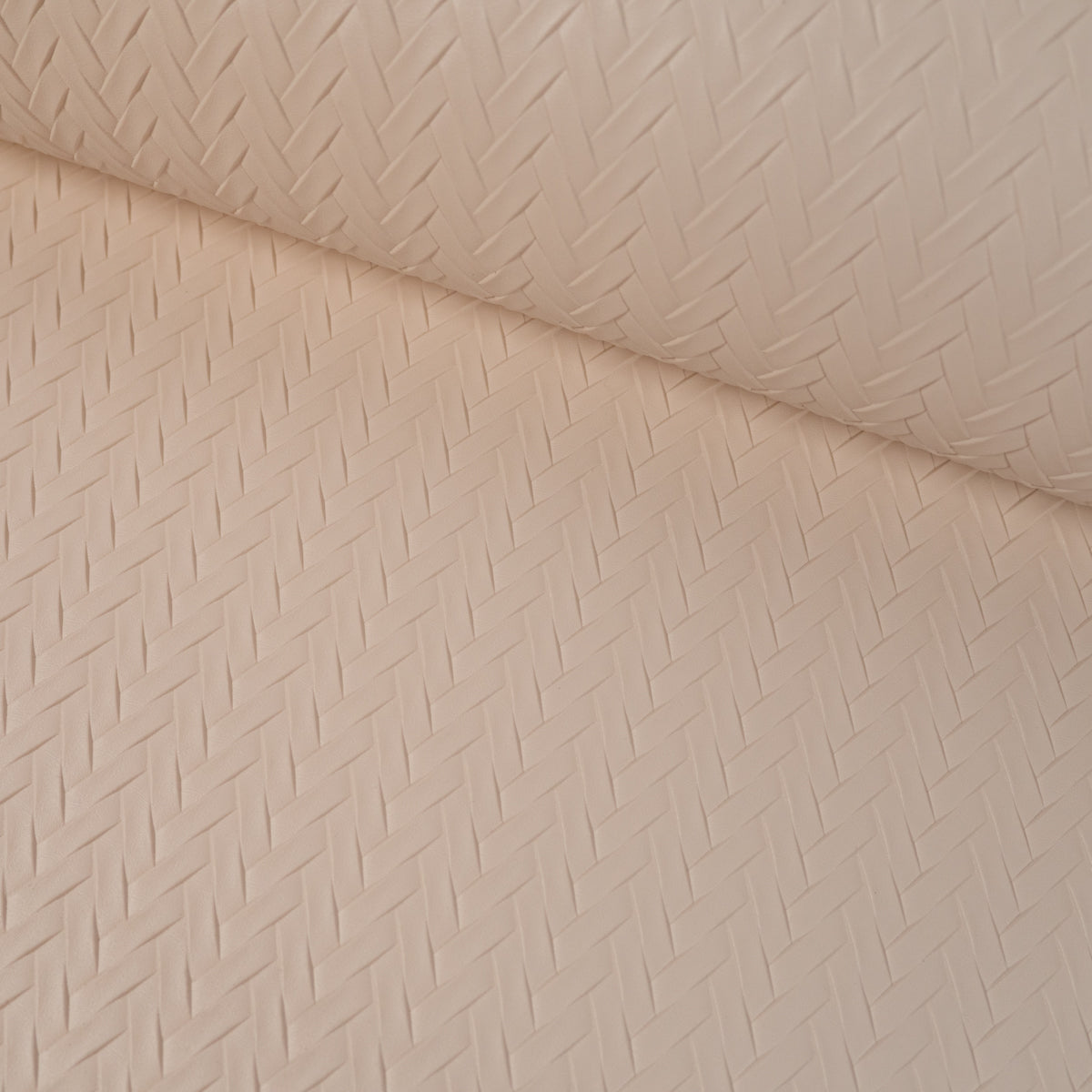 ikat-e-tissus-simili-cuir-chevron-ivoire-uni image 1
