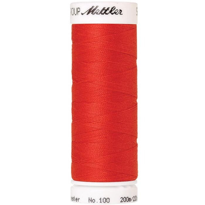 mettler-seralon-fil-coudre-200-m-rouge-1458 image 1