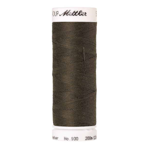 mettler-seralon-fil-coudre-200m-kaki-1162-polyester image 1