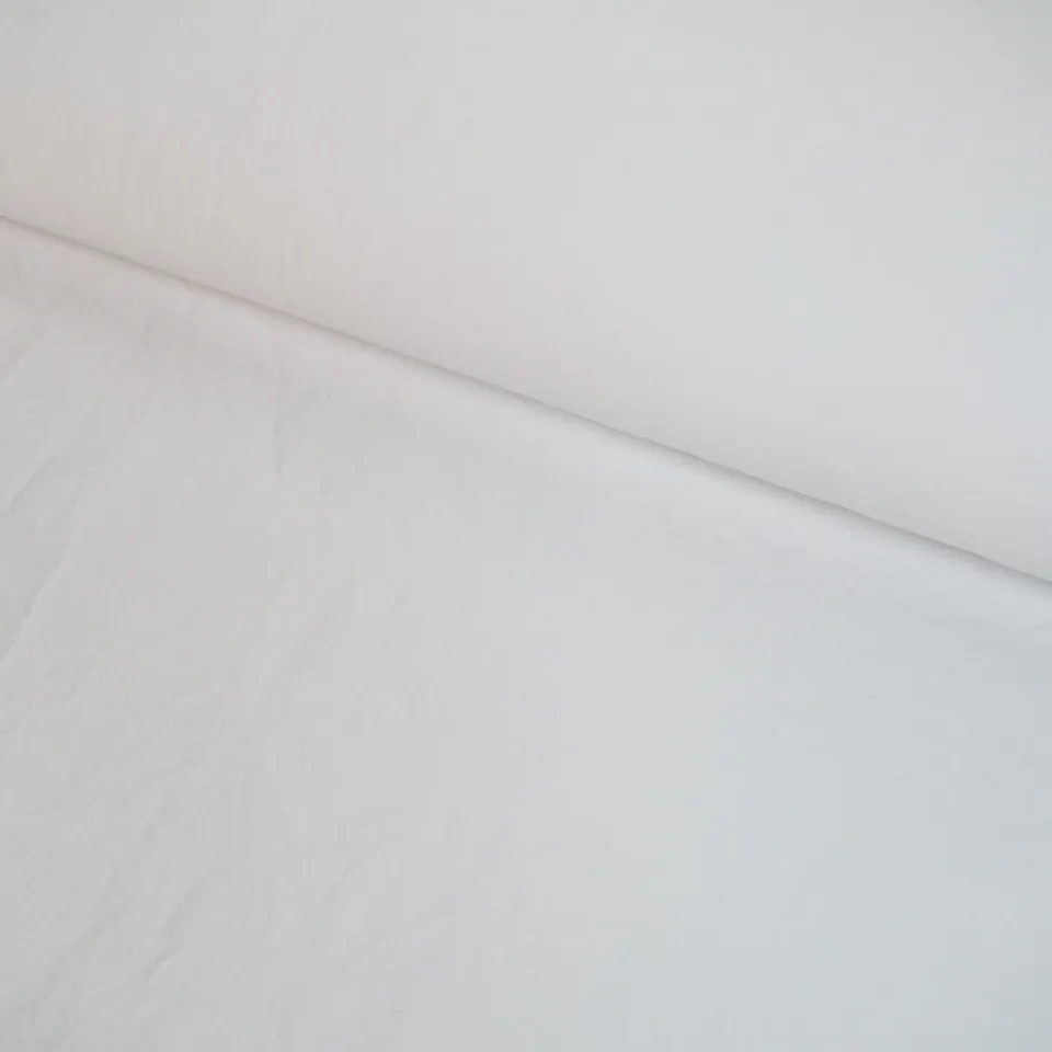 ikat-e-popeline-tissu-coton-lav-blanc-froiss image 1