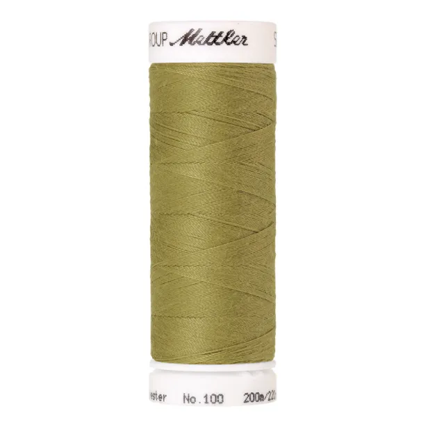 mettler-seralon-fil-coudre-200-m-vert-1148-polyester image 1