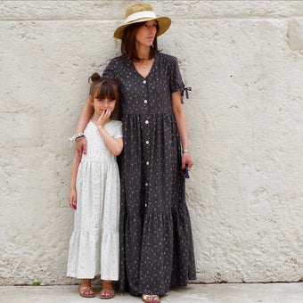 ikat-e-anna-duo-patron-robe-blouse-pdf-femme-enfant-longue image 5