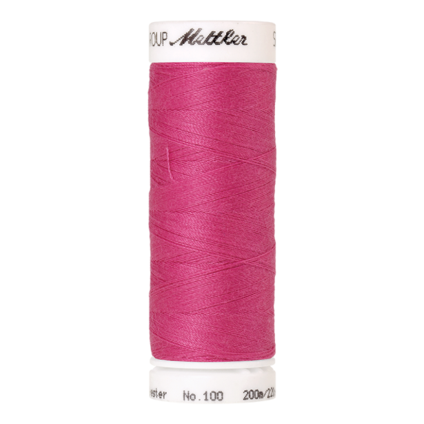 mettler-seralon-1423-fil-coudre-rose-pivoine-200-m image 1
