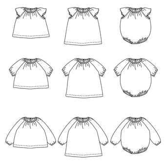 ikat-e-patrons-b-b-hano-patron-blouse-robe-barboteuse-pochette image 2