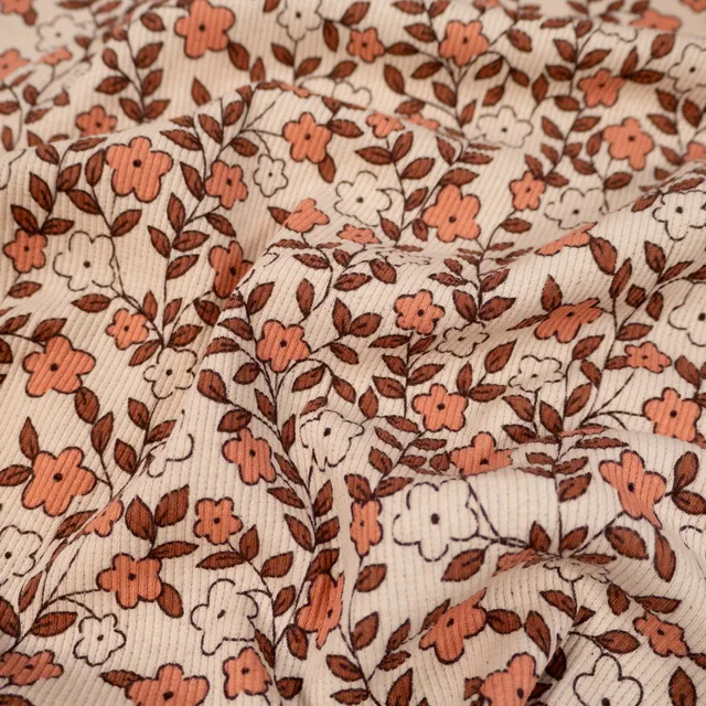 ikat-e-autumn-flowers-jersey-c-tel-cru-gots image 1