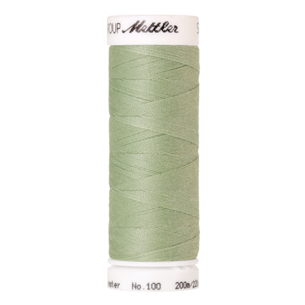 mettler-seralon-fil-coudre-200m-vert-clair-1095-polyester image 1
