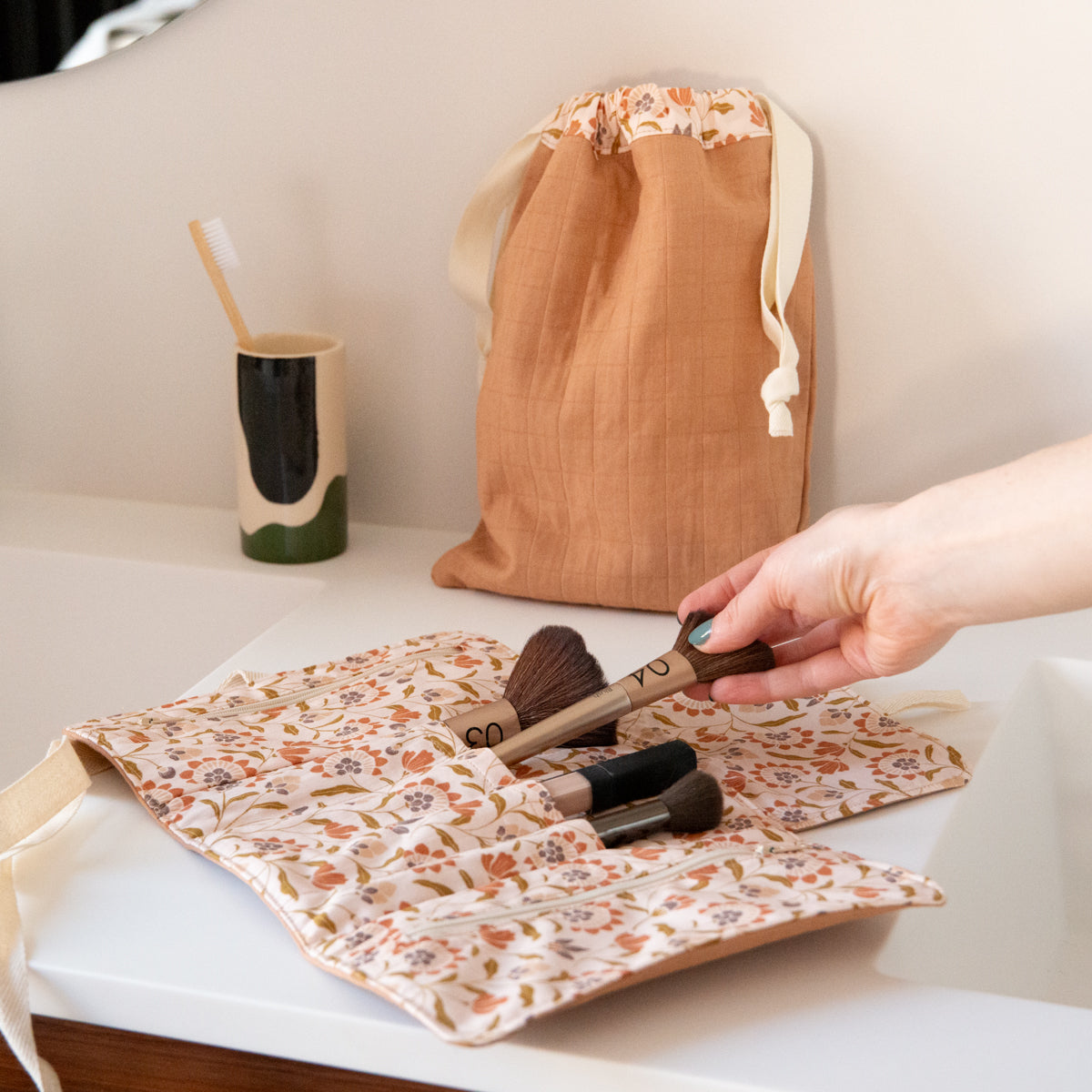 la-maison-na-ve-tissu-coton-matelass-tomette-uni image 7