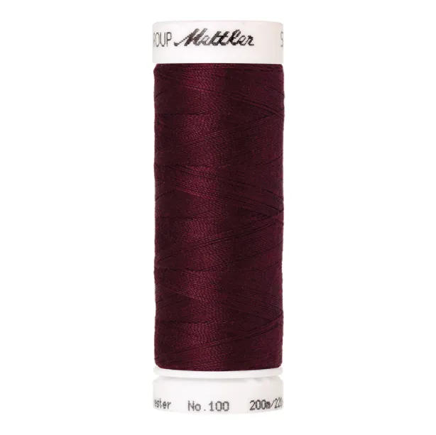 mettler-seralon-109-fil-coudre-bordeaux-200-m-polyester image 1