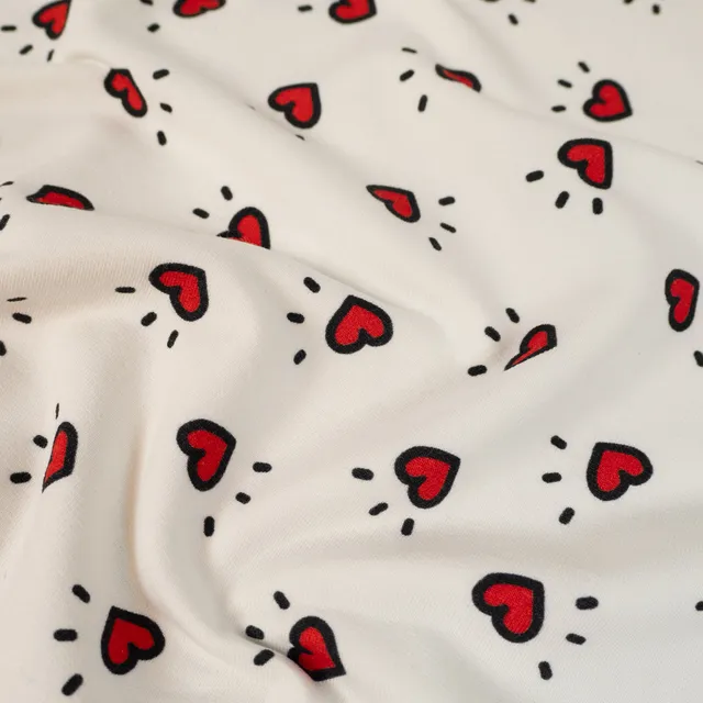 ikat-e-tissus-pop-girly-tissu-french-terry-cru-coton-bio image 1