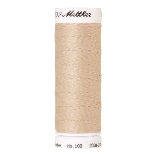 ikat-e-mercerie-fil-coudre-mettler-seralon-200m-beige-779 image 1