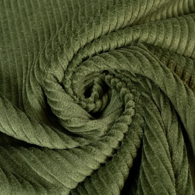 ikat-e-tissus-velours-grosses-c-tes-4w-vert-for-t image 1