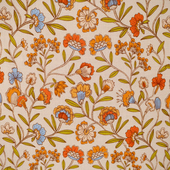 ikat-e-viscose-jardin-suspendu-cru-tissu-floral-blouse image 2
